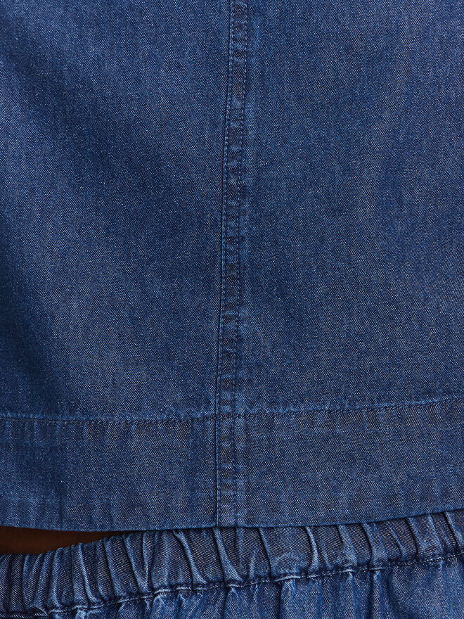 Pieces Pieces Felső Tenim 17157936 Sötétkék Regular Fit