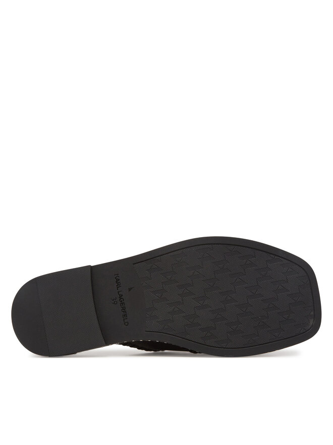 KARL LAGERFELD Šľapky KARL LAGERFELD Kleo KL81372 Čierna