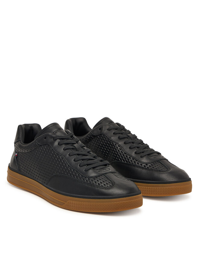 Tommy Hilfiger Sneakers Tommy Hilfiger Lo Lux Cut Out FM0FM05926 Schwarz