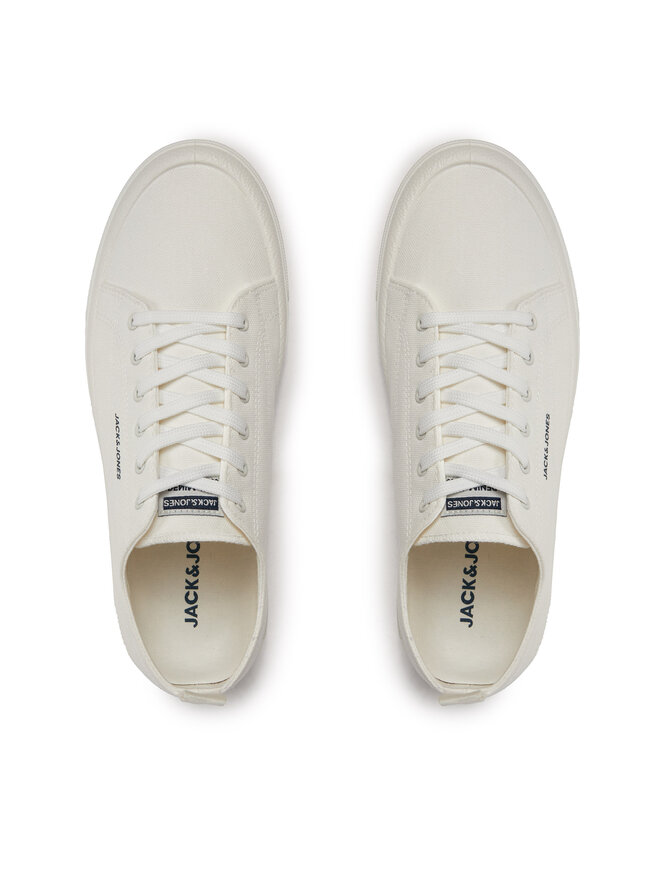 Jack&Jones Πάνινα παπούτσια Jack&Jones Jfwbayswater 12257195 Λευκό