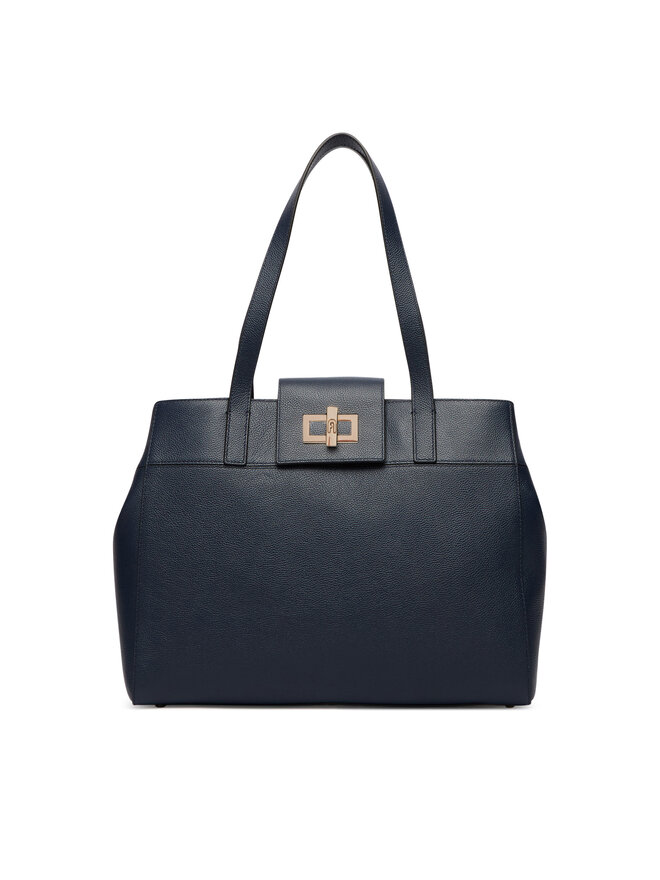 Furla Handtasche Furla Amelia L Tote WB01952 BX4546 CN 4852S Dunkelblau