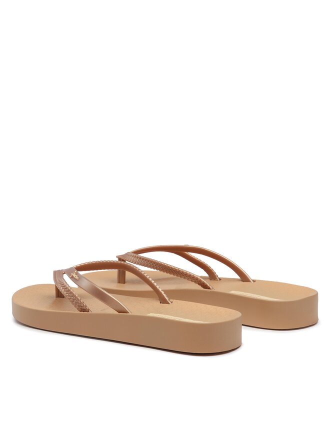Ipanema Bossa Soft V Infradito Donna | Colore Nero/Oro, Taglia 38, Morbide E Leggere