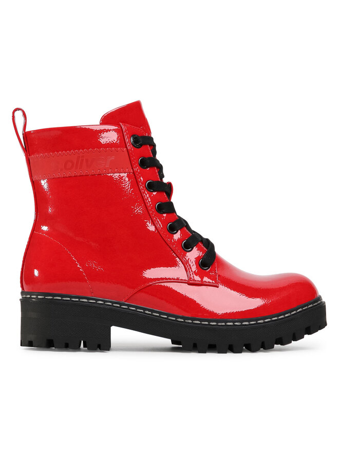 s.Oliver Schnürstiefeletten s.Oliver 5/5-25256/25 Rot