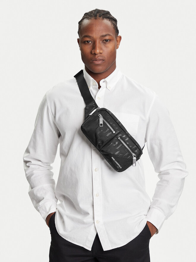 KARL LAGERFELD Gürteltasche KARL LAGERFELD A3M30164 Schwarz