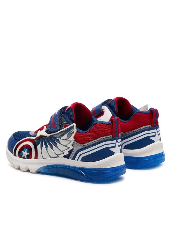Geox Сникърси Geox J Ciberdron Boy J45LBB 01454 C0200 D Син