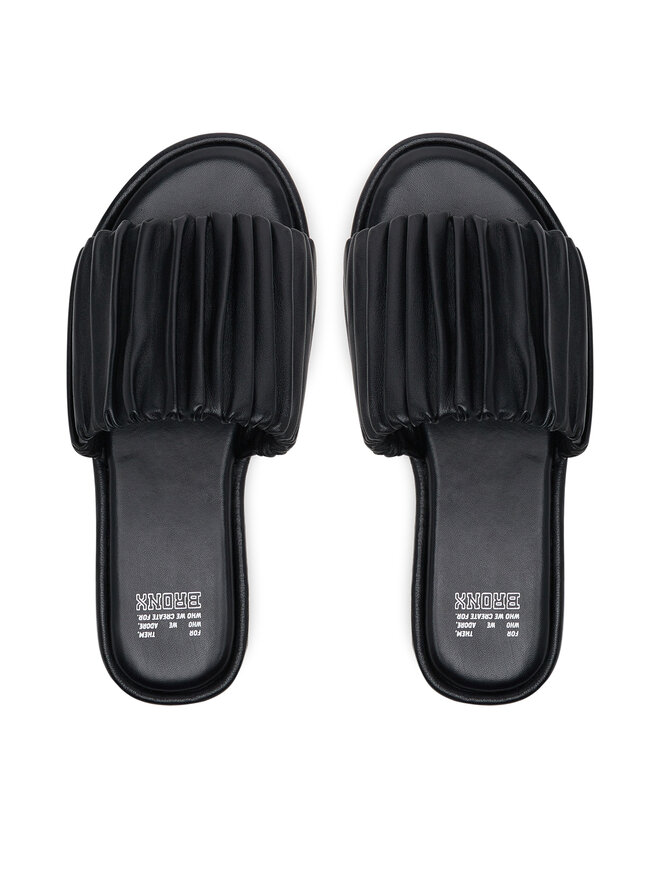 Bronx Pantoletten Bronx Delan-Y 85046-D Schwarz