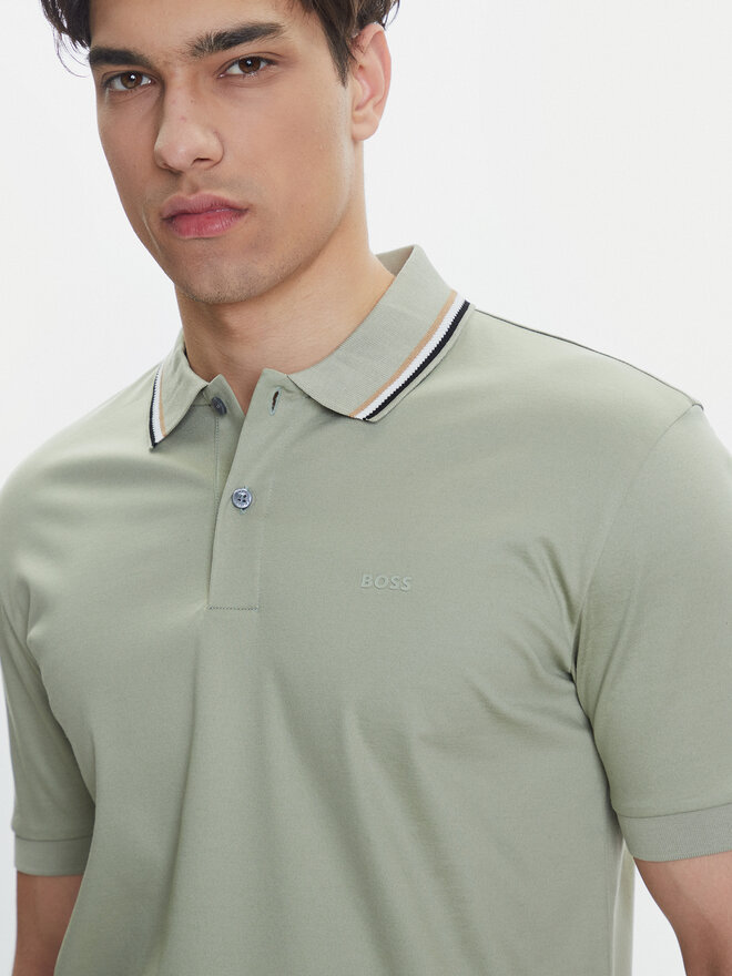 BOSS BOSS Pólóing Penrose 38 50469360 Zöld Slim Fit
