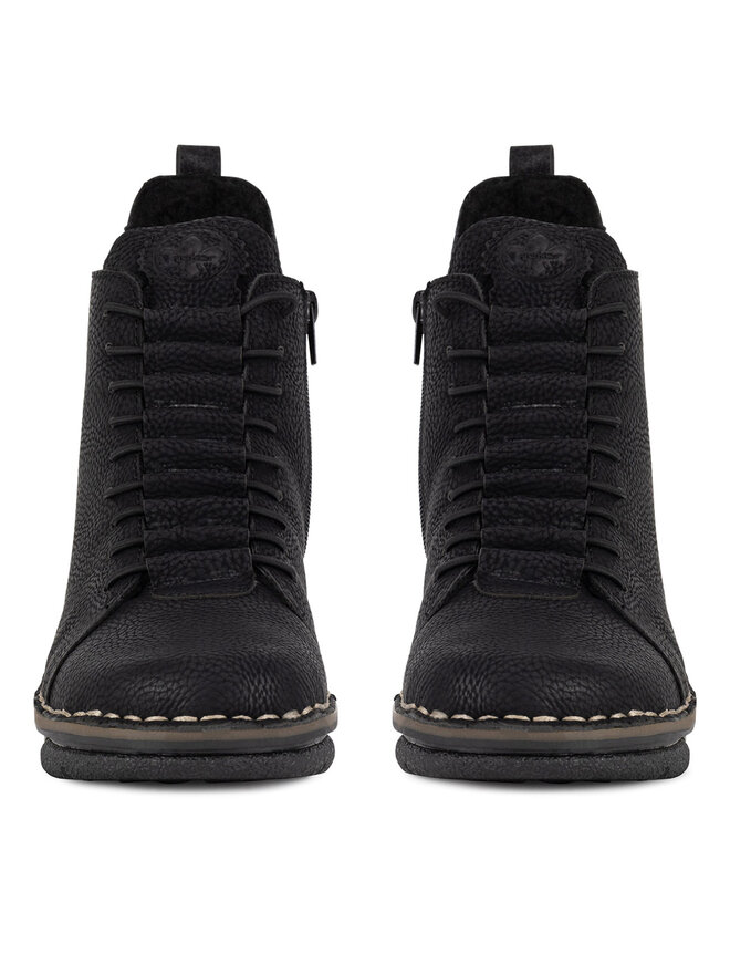 Rieker Schnürschuhe Rieker 73333-00 Schwarz