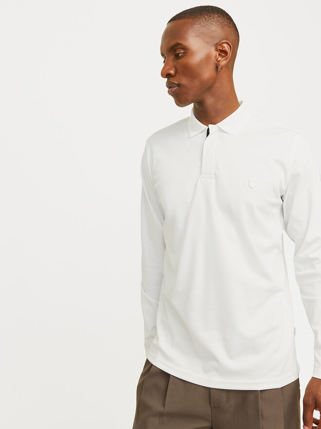 Jack&Jones Jack&Jones Poloshirt Crodney 12259645 Weiß Regular Fit