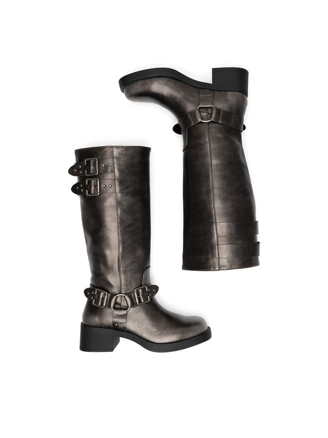Jenny Fairy Botas altas Jenny Fairy HY96158-9 Plata