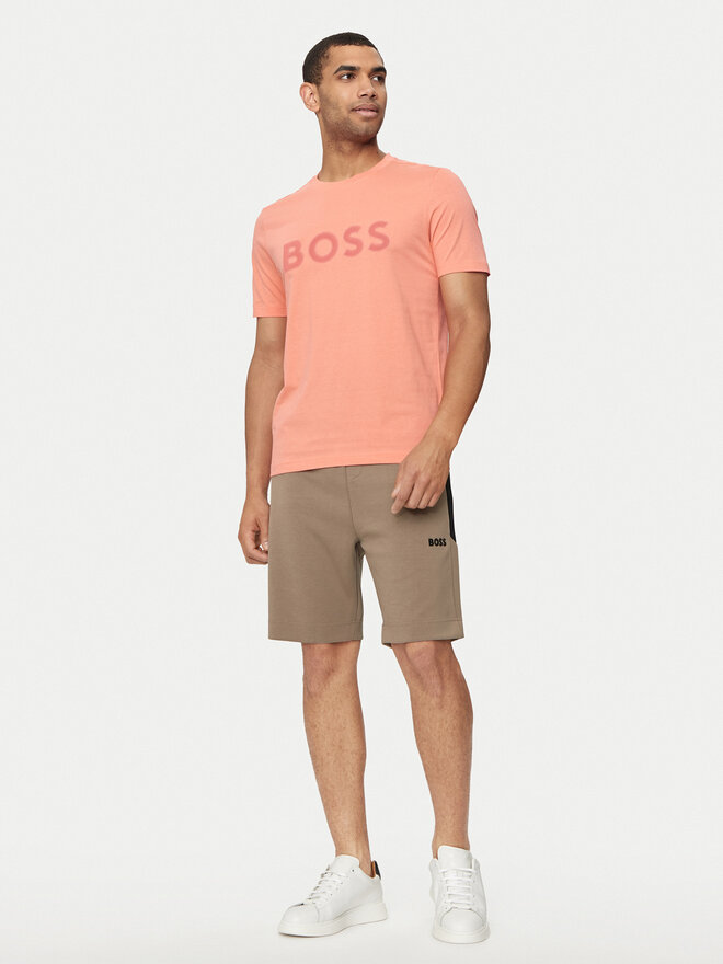 BOSS BOSS Футболка Tee 1 50512866 Рожевий Regular Fit