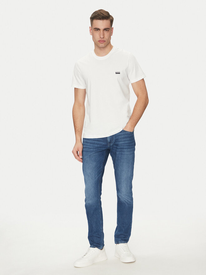 BOSS BOSS Camiseta 50531401 Beis Regular Fit