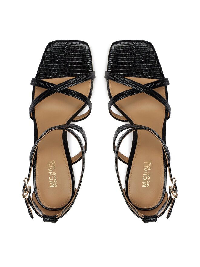 MICHAEL Michael Kors Sandále MICHAEL Michael Kors Celia Strappy Sandal 40R4CIHS1E Čierna