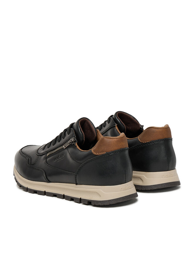 Rieker Sneakersy Rieker B0504-00 Černá