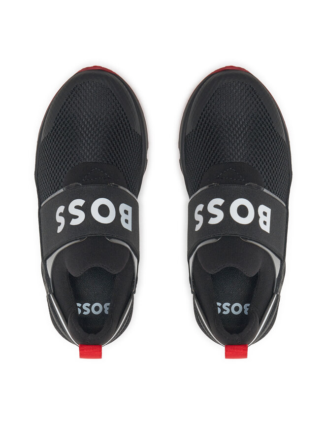 BOSS Sneakersy BOSS J51308 M Čierna