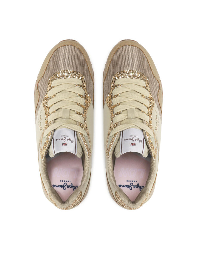 Pepe Jeans Sneakers Pepe Jeans London W Queen PLS31379 Beige