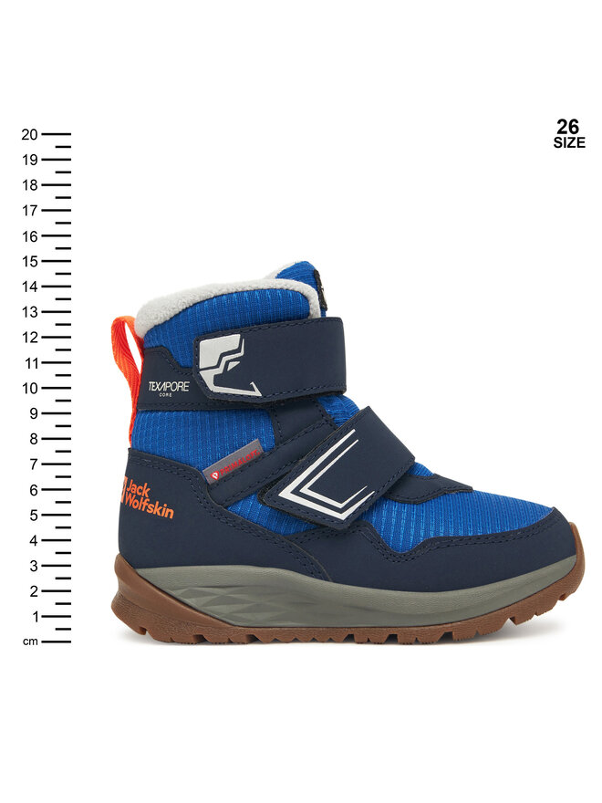 Jack Wolfskin Hótaposó Jack Wolfskin Polar Bear-b Texapore Mid Vc K A62144 Kék