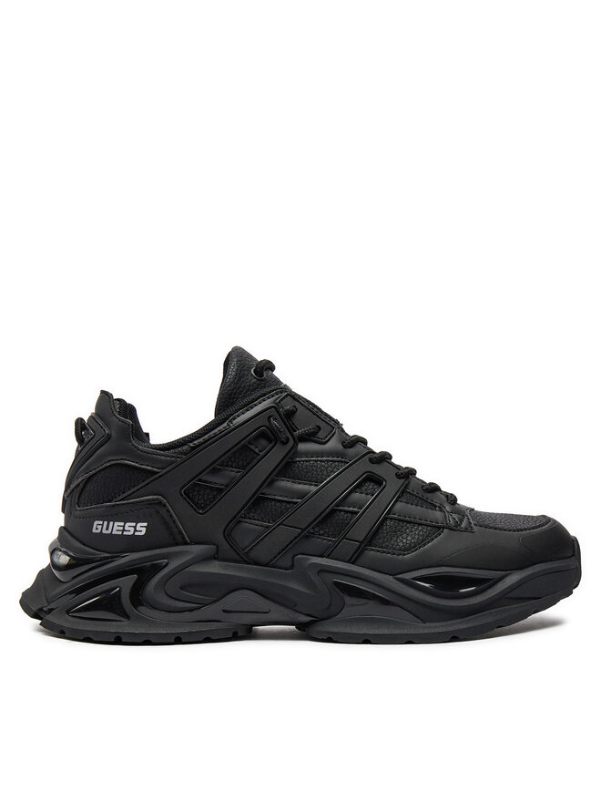 Guess Sneakersy Guess Belluno Low FMTBEL ELE12 Černá