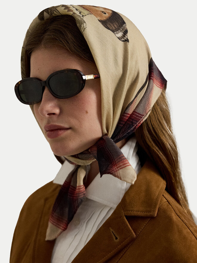 Polo Ralph Lauren Foulard Polo Ralph Lauren 455P04665001 Beige