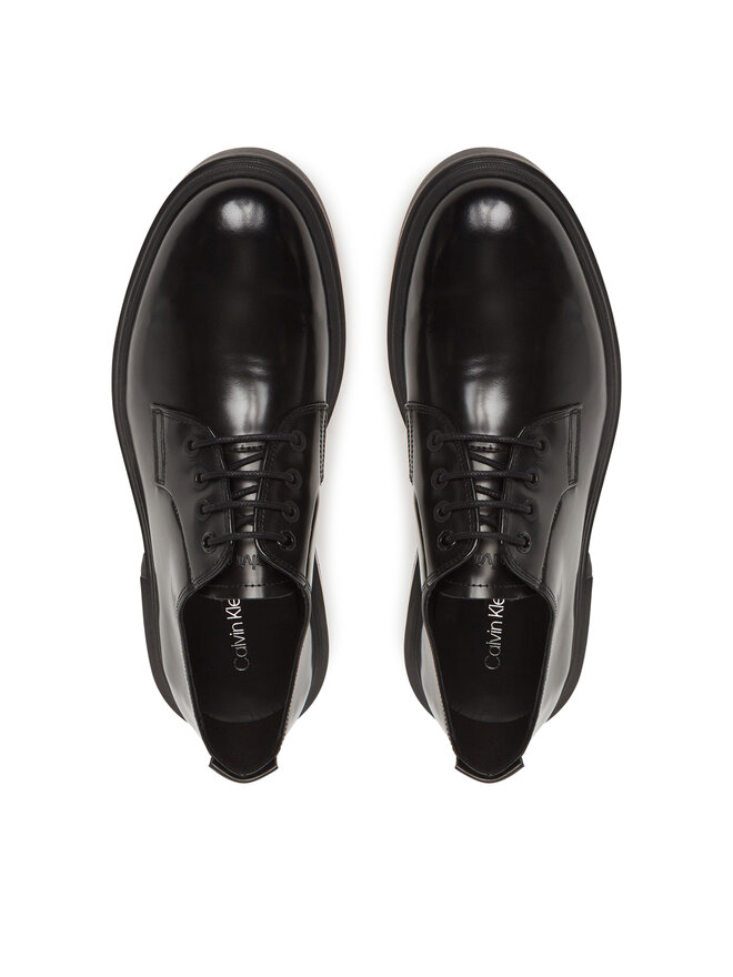 Calvin Klein Półbuty Calvin Klein Postman Derby HM0HM01838 Czarny