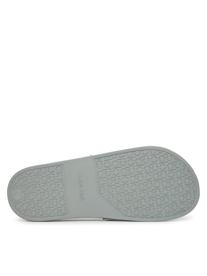 Calvin Klein Pantoletten Calvin Klein Pool Slide - Jacq HW0HW02420 Grau