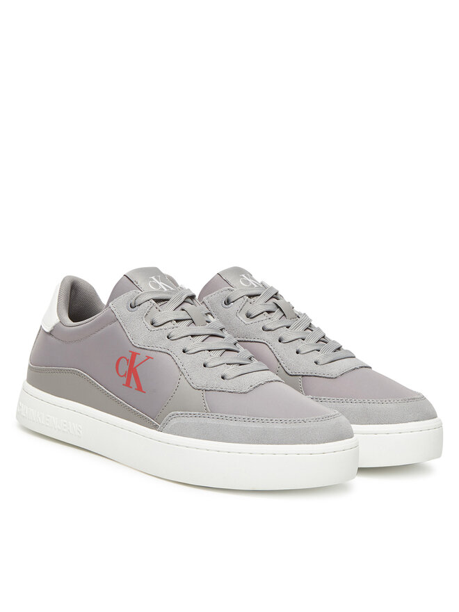Calvin Klein Jeans Сникърси Calvin Klein Jeans Classic Cupsole Mg Nylon Mix YM0YM01304 Сив