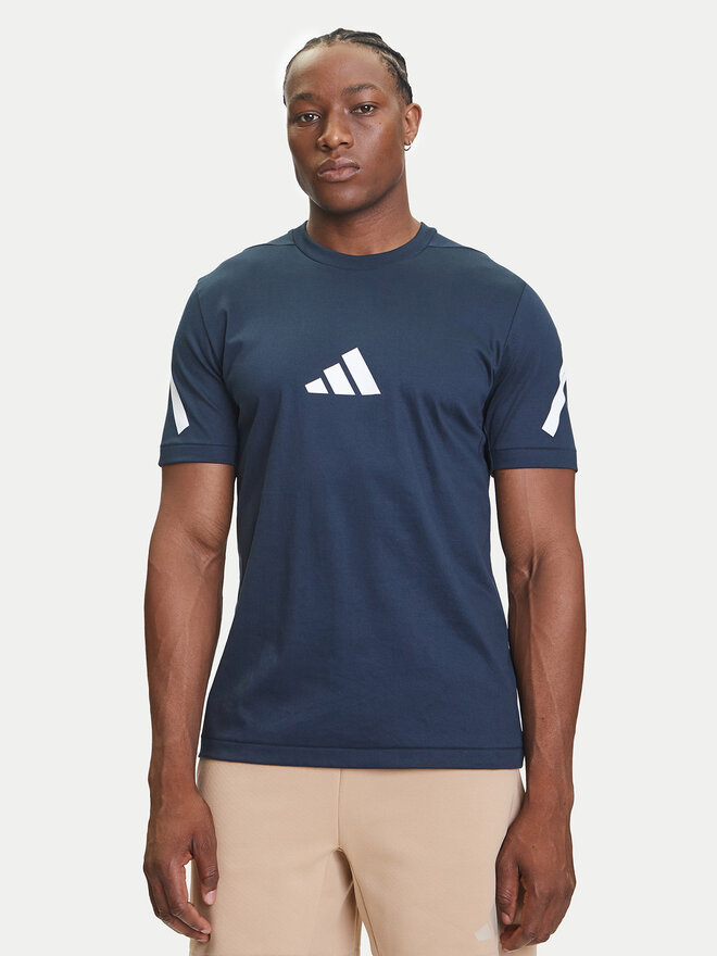 adidas adidas Marškinėliai Z.N.E. JW4735 Tamsiai mėlyna Regular Fit