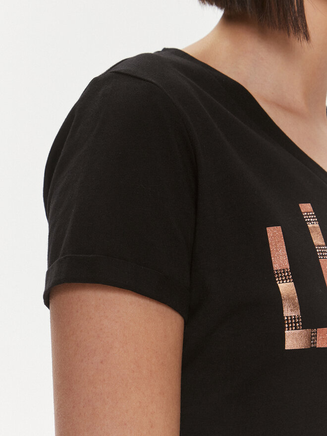 Liu Jo Liu Jo T-Shirt MF3338 JS923 Μαύρο Regular Fit