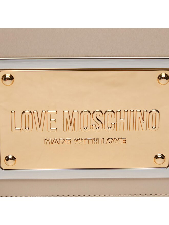 LOVE MOSCHINO Ročna torba LOVE MOSCHINO JC4357PP0IK1211A Bež