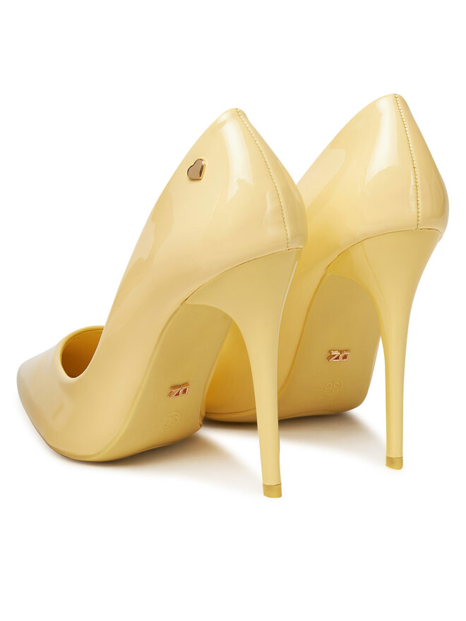 DeeZee Szpilki DeeZee AB2-4503A Żółty