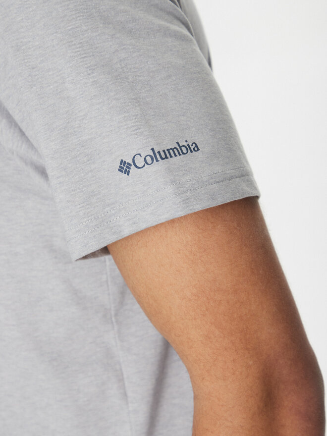 Columbia Columbia Marškinėliai Path Lake™ II Graphic 1934814 Pilka Regular Fit