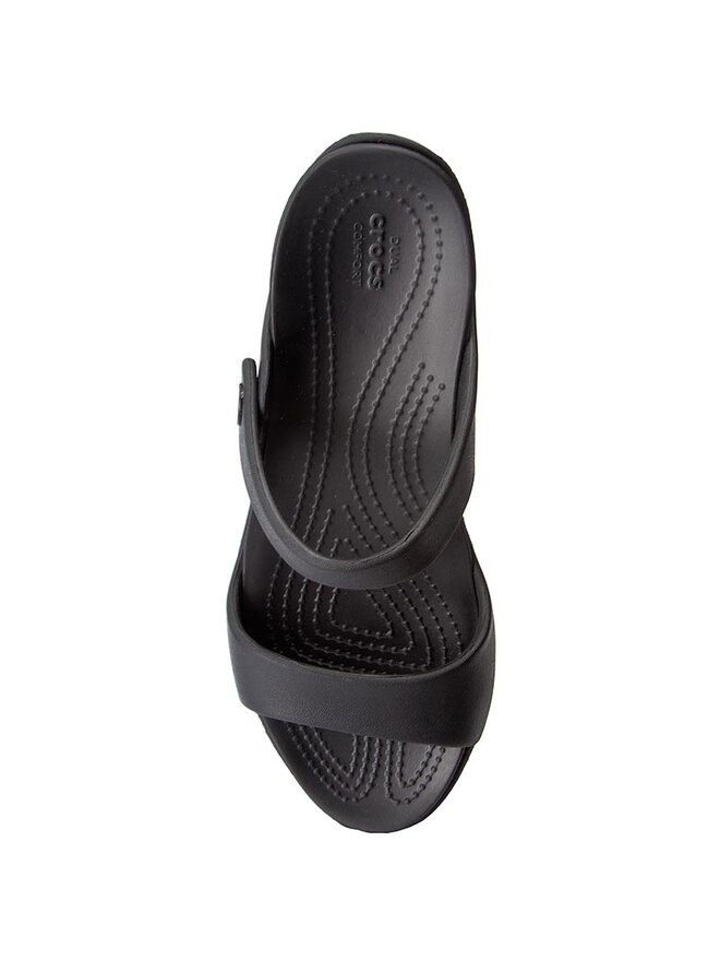Crocs Шльопанці Crocs Cleo V 204268 Чорний