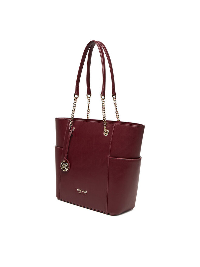 Nine West Ročna torba Nine West CEO-NEBRASKA-LDA8208 Bordo rdeča