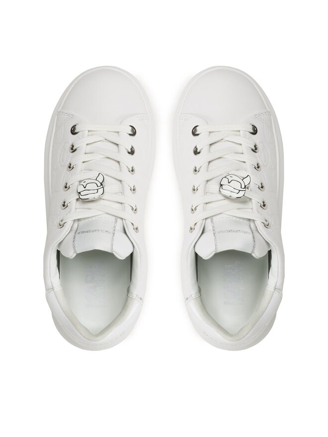 KARL LAGERFELD Sneakersy KARL LAGERFELD KL62523F Biały