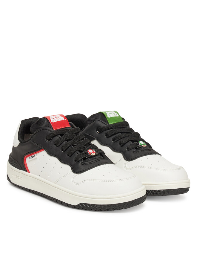 Geox Sneakers Geox J Washiba J55LQC 5450 C0404 D Weiß