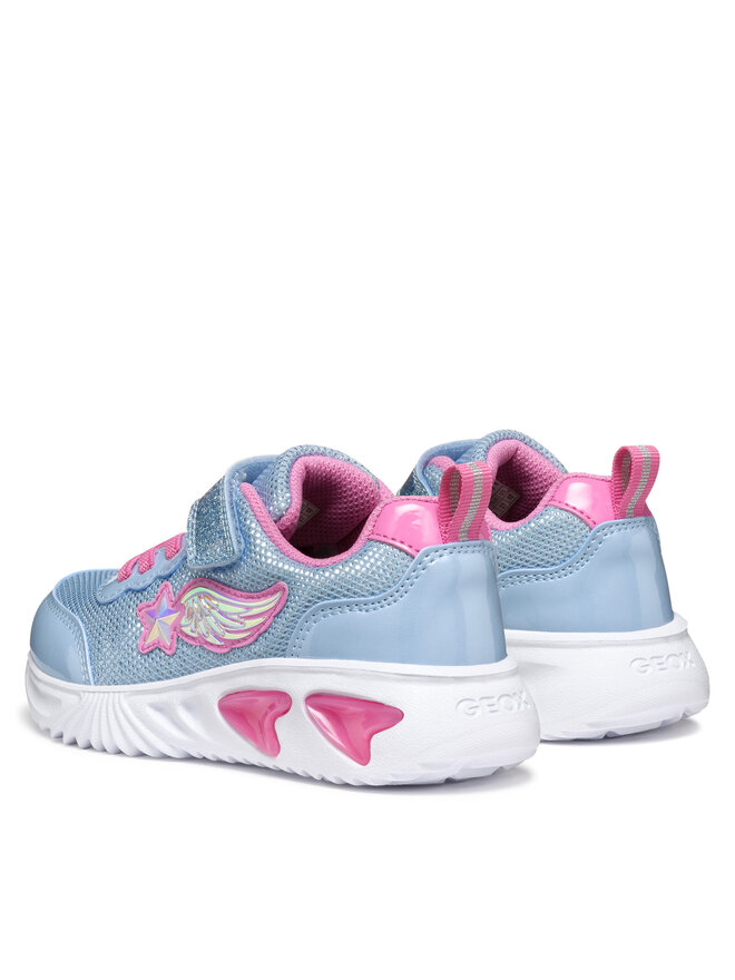 Geox Sneakersy Geox J Assister J55E9B 0ASKN C4063 S Světle modrá