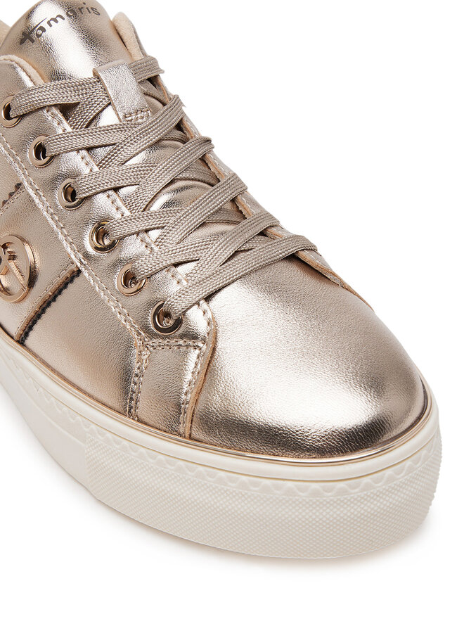 Tamaris Sneakersy Tamaris 1-23724-42 Złoty