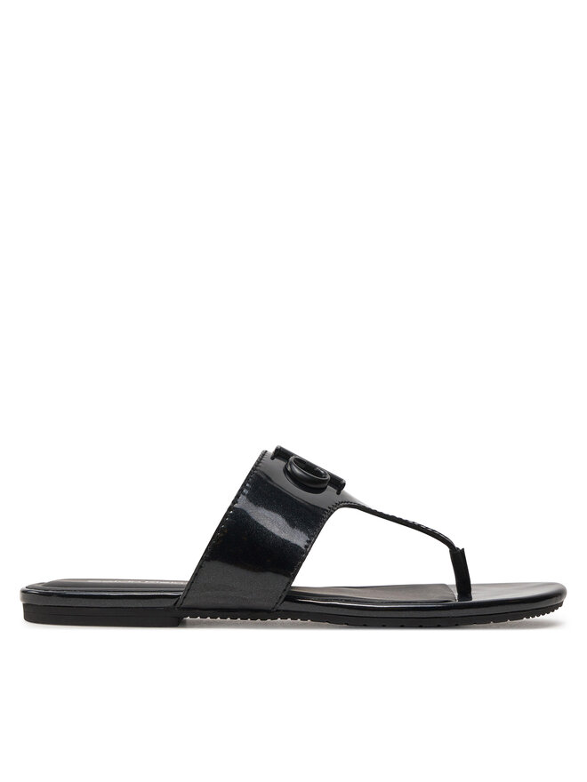 Zehentrenner Calvin Klein Jeans Flat Sandal Slide Toepost Mg Met 