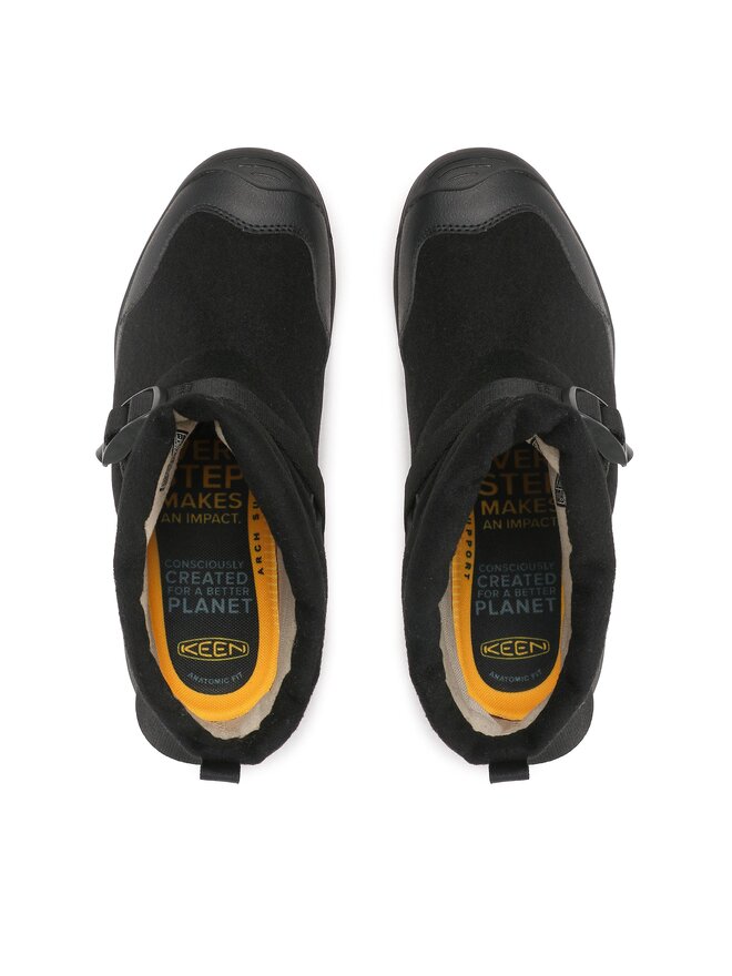 Keen Μπότες Χιονιού Keen Hoodromeo Mini 1026794 Μαύρο