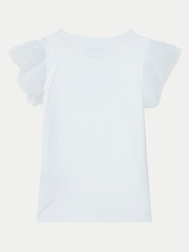 Guess Guess Marškinėliai J5RI17 K6YW4 Balta Regular Fit
