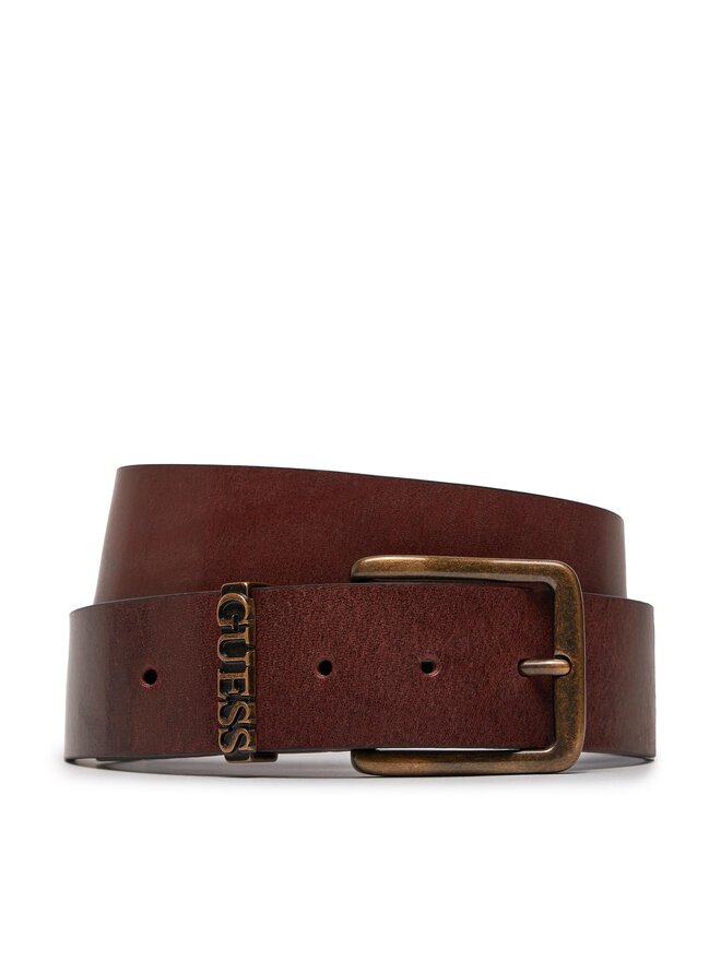 Guess Чоловічий ремінь Guess M4GZ20 L0TZ0 Коричневий