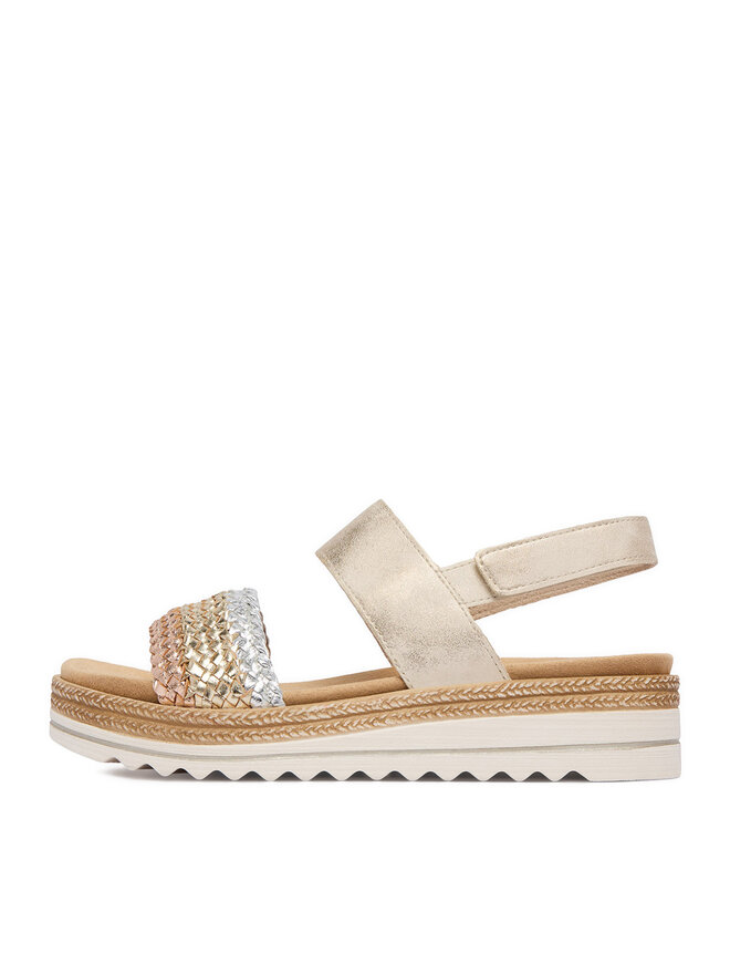 Remonte Sandalen Remonte CEO-D0Q56-90 Goldfarben