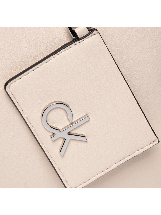 Calvin Klein Handtasche Calvin Klein Shopper Md K60K606664 Beige