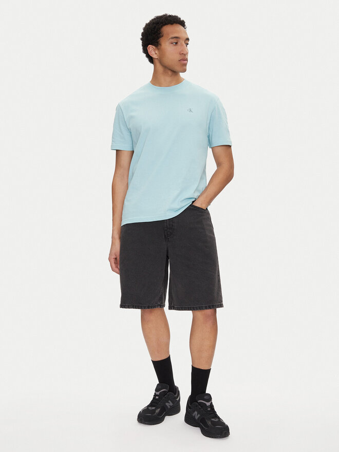 Calvin Klein Jeans Calvin Klein Jeans T-shirt Painted J30J327523 Svijetloplava Regular Fit