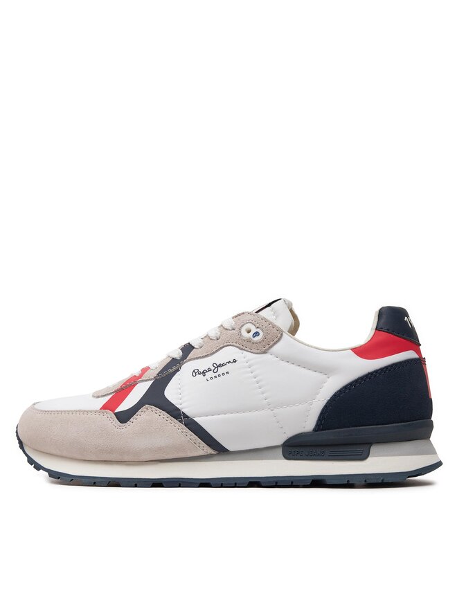 Pepe Jeans Sneakers Pepe Jeans Brit Road M PMS40007 Weiß