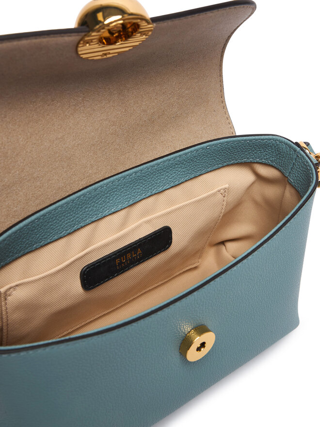 Furla Handtasche Furla Moonlight Mini WE00921 BX3036 CN 4896S Hellblau