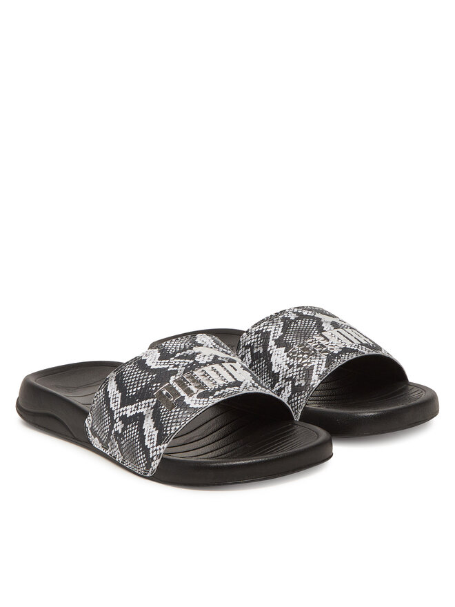 Puma Шльопанці Puma Popcat 20 Snake Chic 401706 01 Сірий