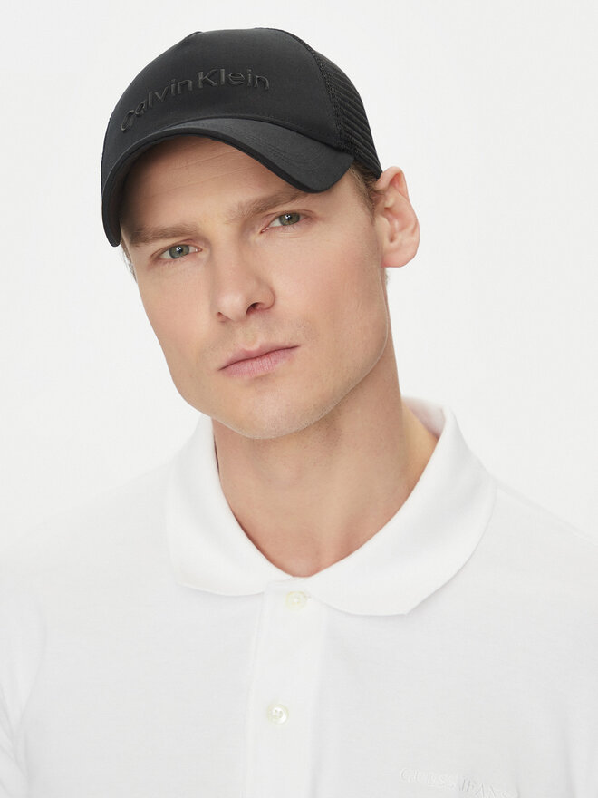 Calvin Klein Czapka z daszkiem Calvin Klein K50K513015 Czarny