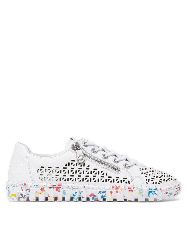 Rieker Halbschuhe Rieker M2357-80 Weiß