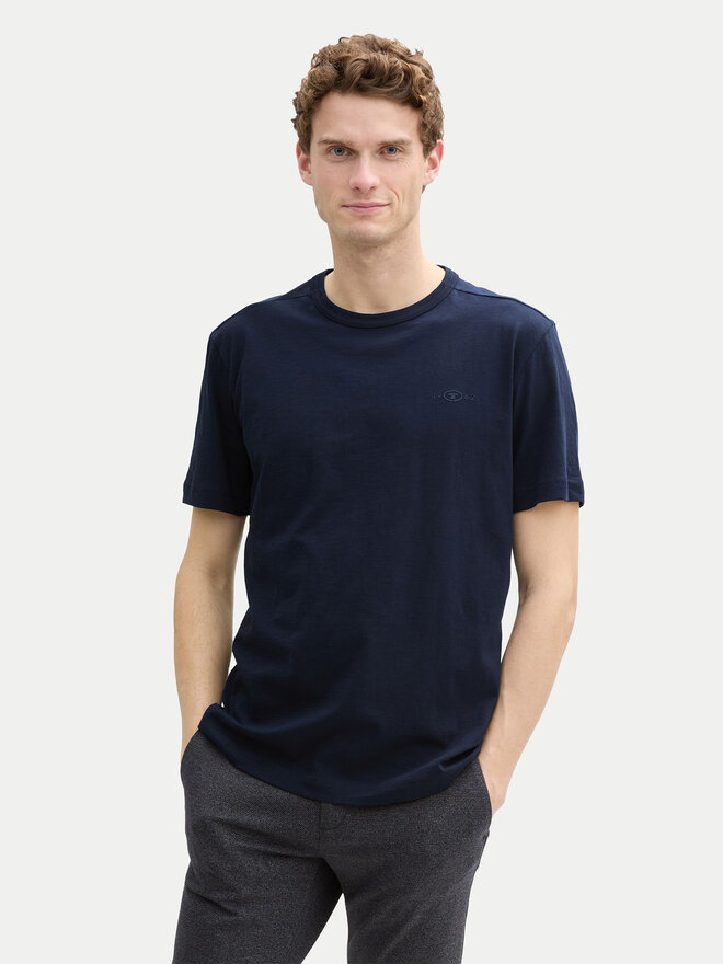 Tom Tailor Tom Tailor Póló 1045627 Sötétkék Regular Fit